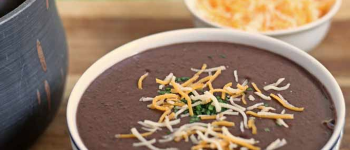 Black Bean Soup, healthy meal ideas