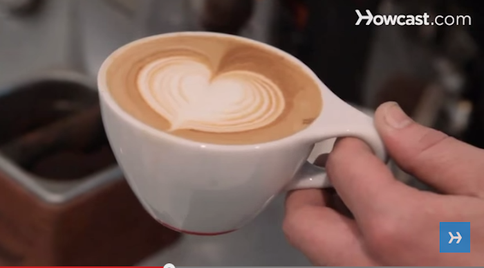 coffee foam art